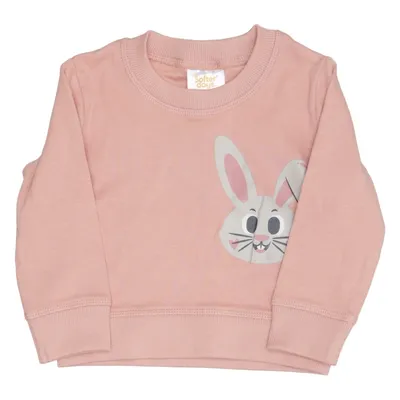 Sweatshirt (Roze) van Softer Days Katoen