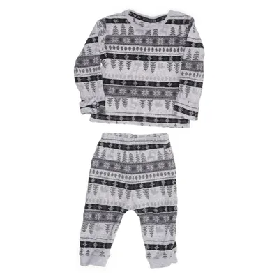 Set (Wit, Zwart) van George Katoen, Polyester, Elastaan