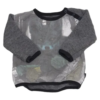 Lange mouwen shirt (Grijs, Zwart) van Phister & Philina Katoen, Polyester