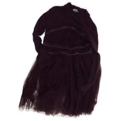 Dress (Purple, Red) from POMPdeLUx Cotton, Elastane, Polyester, Viscose