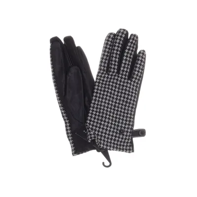 Handskar (Svart, Vit) från Atlas Design Akryl, Skinn, Polyester, Ull