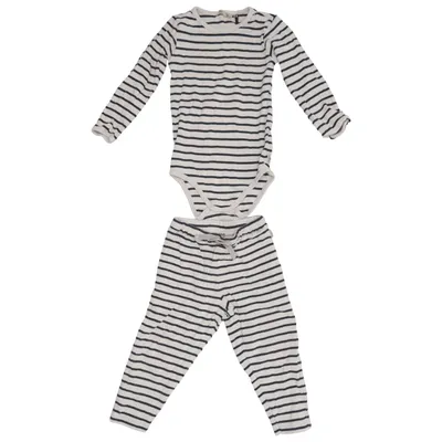 Set (Beige, Svart) från Wheat Ekologisk bomull