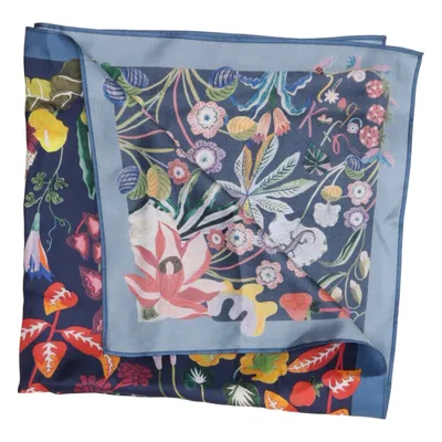 Mouchoir (Bleu, Multicolore) de Kate Spade Soie