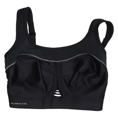 Sports bra (Black) from Pure Lime Polyester