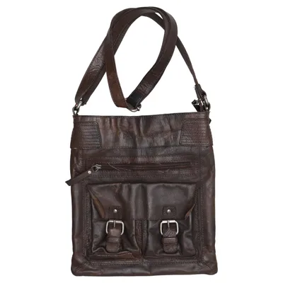 Shoulder-bag (Brown) from Spikes & Sparrow