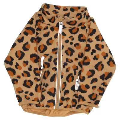 Fleecejacka (Brun, Svart) från Minimarket Återvunnen polyester