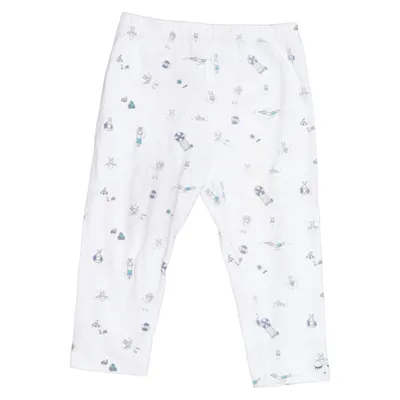 Leggings (White, Multicolored) from Livly
