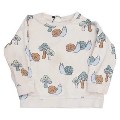 Collegetröja (Beige, Flerfärgad) från Lindex Baby Bomull, Elastan