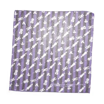 Bandana (Violet, Noir, Blanc) de Wednesday