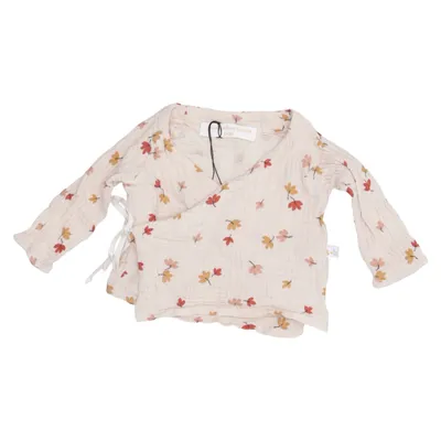 Slå-om top (Beige, Flerfarvet) fra Santa Barbara Bomuld
