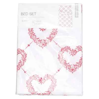 Bäddset (Hearts) från Rusta Home Polyester