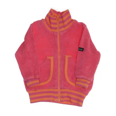 Fleecejacka (Rosa, Orange, Flerfärgad) från MoonKids Bomull, Polyester