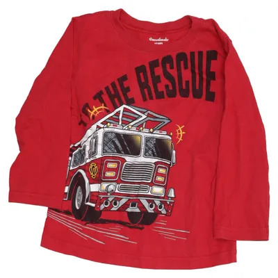 Lange mouwen shirt (Rood) van Garanimals Katoen, Polyester