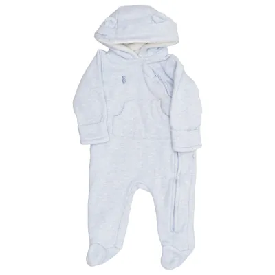 Barboteuse (Bleu) de Little Coton, Polyester