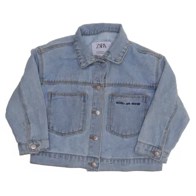 Jeansjacka (Blå) från Zara Bomull