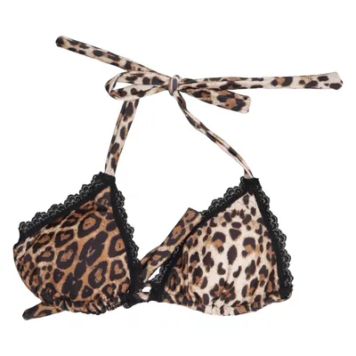 Haut de bikini (Marron, Noir) de Love by Lola Élasthane, Polyester