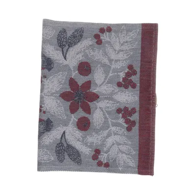 Set de table (Gris, Rouge, Multicolore) de Ekelund Coton