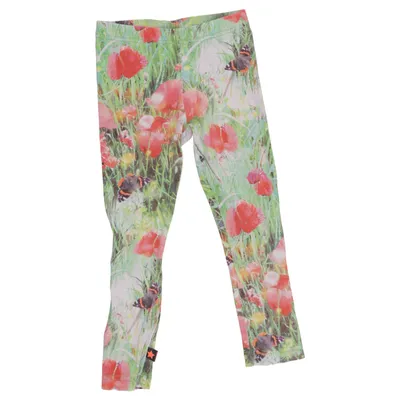 Leggings (Green, Red, Multicolored) from Molo Cotton, Elastane