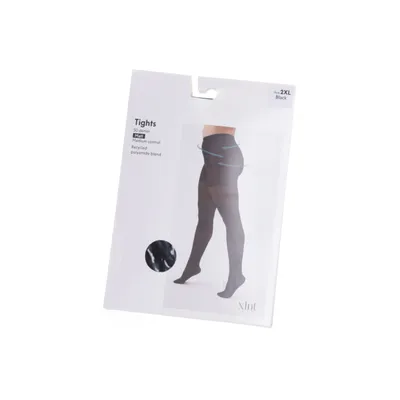 Nylon panty (Zwart) van Tights Elastaan, Polyamide