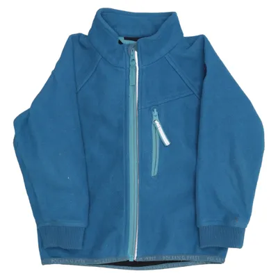 Fleece jas (Blauw) van Polarn O. Pyret Gerecycled polyester