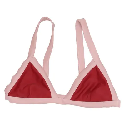 Bikini top (Pink, Red) from Wildfox Elastane, Polyester