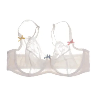 BH (Vit, Beige) från Passionata Bomull, Elastan, Polyamid, Polyester