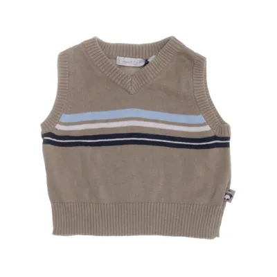 Pull sans manches (Beige, Bleu, Blanc) de Name It Newborn Coton