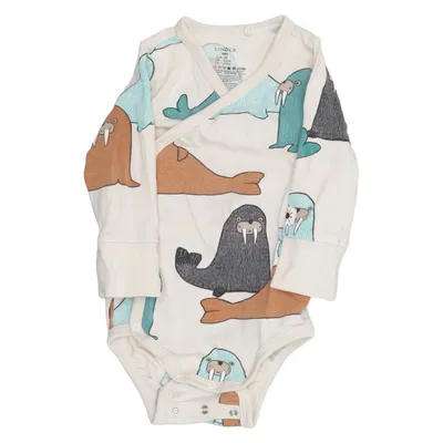 Body (Weiß, Mehrfarbig) von Lindex Baby Baumwolle, Elasthan
