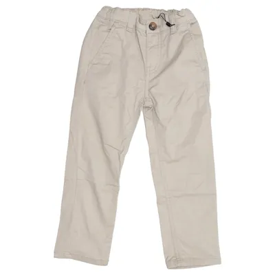 Chinos (Beige) van KappAhl Katoen, Elastaan