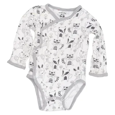 Body (White, Gray) from Bambu Baby Bamboo, Cotton