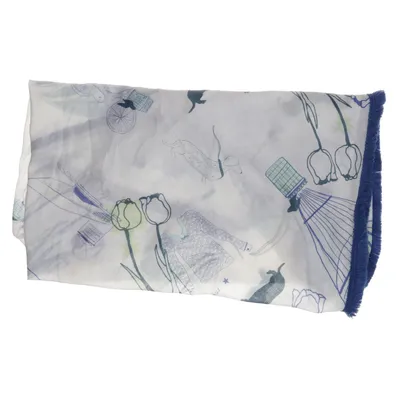 Halsdoek (Wit, Meerkleurig) van Pom Amsterdam