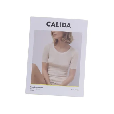 T-shirt (14535) från Calida Merinoull, Silke