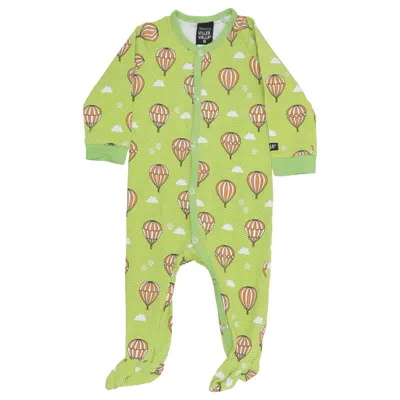 Rompers (Green, Multicolored) from Villervalla Elastane, Organic cotton
