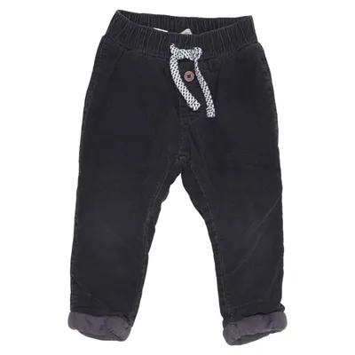 Corduroy pants (Ocieplane) from Lupilu Organic cotton