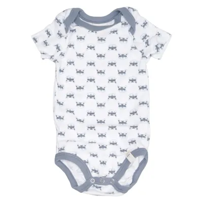 Body (Blanc, Bleu) de Kuniboo Coton