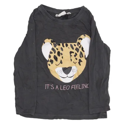 T-shirt à manches longues (Gris, Multicolore) de Amy & Lucy Coton