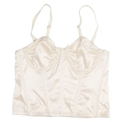 Bustier (Beige) from Urban Outfitters Elastane, Polyester