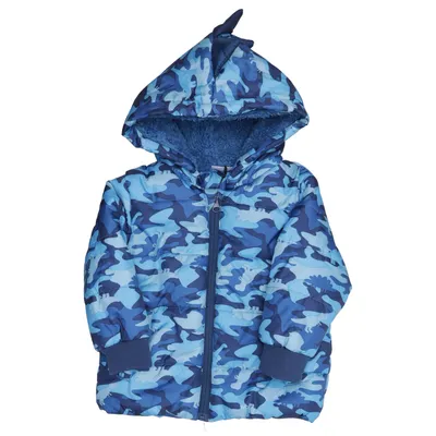 Winter jacket (Blue, Multicolored) from Ergee Polyester