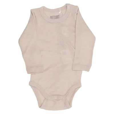 Body (Beige) de Huttelihut Laine de mouton, Soie