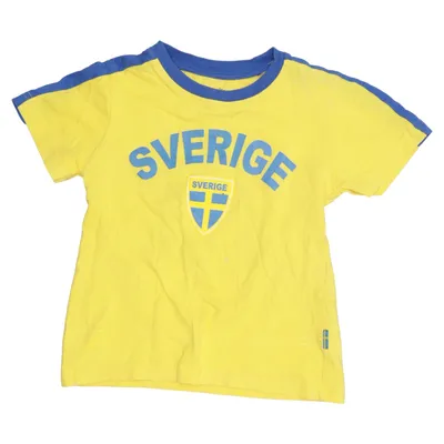 T-shirt (Gul, Blå) från Vitality Bomull