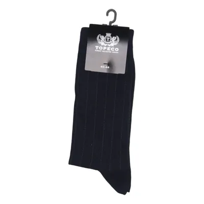 Socks (Blue) from Topeco Cotton, Polyamide