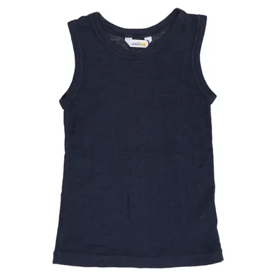 Undershirt (Blue) from Joha Merino wool, Silk