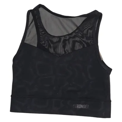 Sport-bh (Zwart) van Stronger Elastaan, Polyester