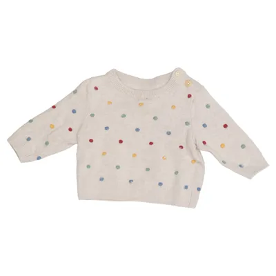 Sweater (Beige, Multicolored) from Alana Organic cotton, Wool