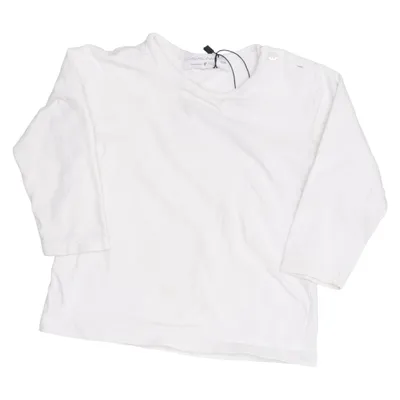 Langarmshirt (Weiß) von Mimirose Baumwolle, Elasthan