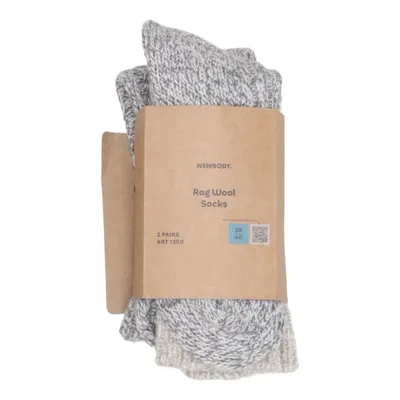 Striksokker (Rag Wool) fra Newbody Uld