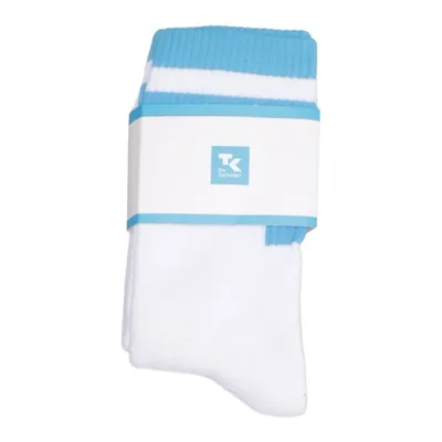 Chaussettes (Blanc, Bleu) de Die Die Fashion Coton, Élasthane, Polyamide