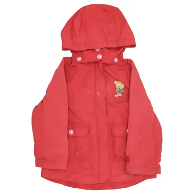 Jacket (Red) from Bamse Cotton, Polyamide, Polyester