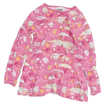 Dress (Pink, Multicolored) from Moomin by Martinex Cotton, Elastane