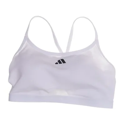 Sport-BH (Vit) från Adidas Elastan, Polyuretan, Återvunnen polyester